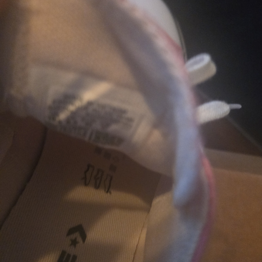 Converse Pink Low Top Platform Canvas Sneakers - Picture 7 of 9